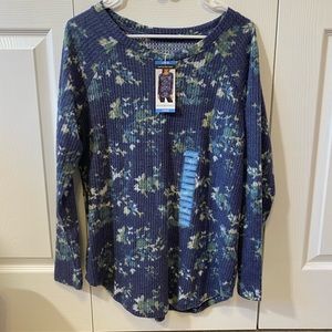NWT “Peace Pearls” long sleeve